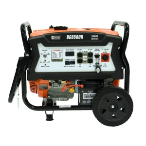 Génératrice 6500W, 15 CV, démarreur à distance, essence